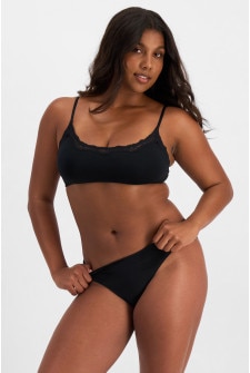 Camryn (She/Her) wears size 10 and is 177cm tall with 95cm chest and 74cm waist