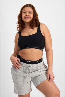 Originals Viscose Bamboo Rib Crop