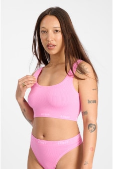Originals Viscose Bamboo Rib Crop