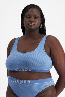 Retro Rib&trade; Seamless Scoop Crop