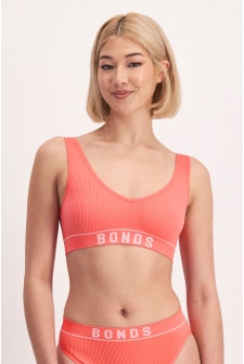 Retro Rib™ Seamless Deep V Crop