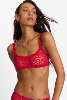 Icons Lace Scoop Bralette