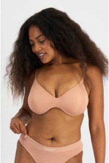 Bases Non Contour Underwire Bra