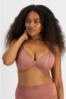Bases Underwire Scoop Bra