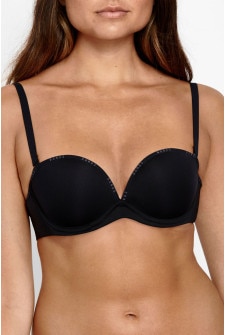 Bonds Invisi Strapless Bra Black