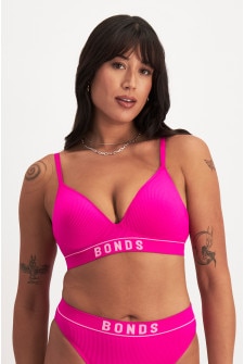 Retro Rib™ Seamless Wirefree Bra