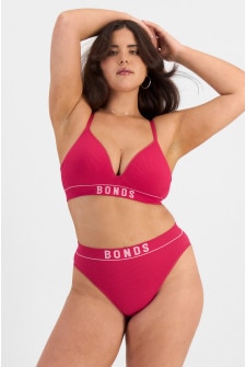 Retro Rib™ Seamless Wirefree Bra
