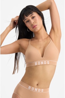 Retro Rib™ Seamless Wirefree Bra