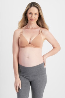 Brittany (She/Her) wears size 12B and is 173cm tall with 93cm chest and 78cm waist