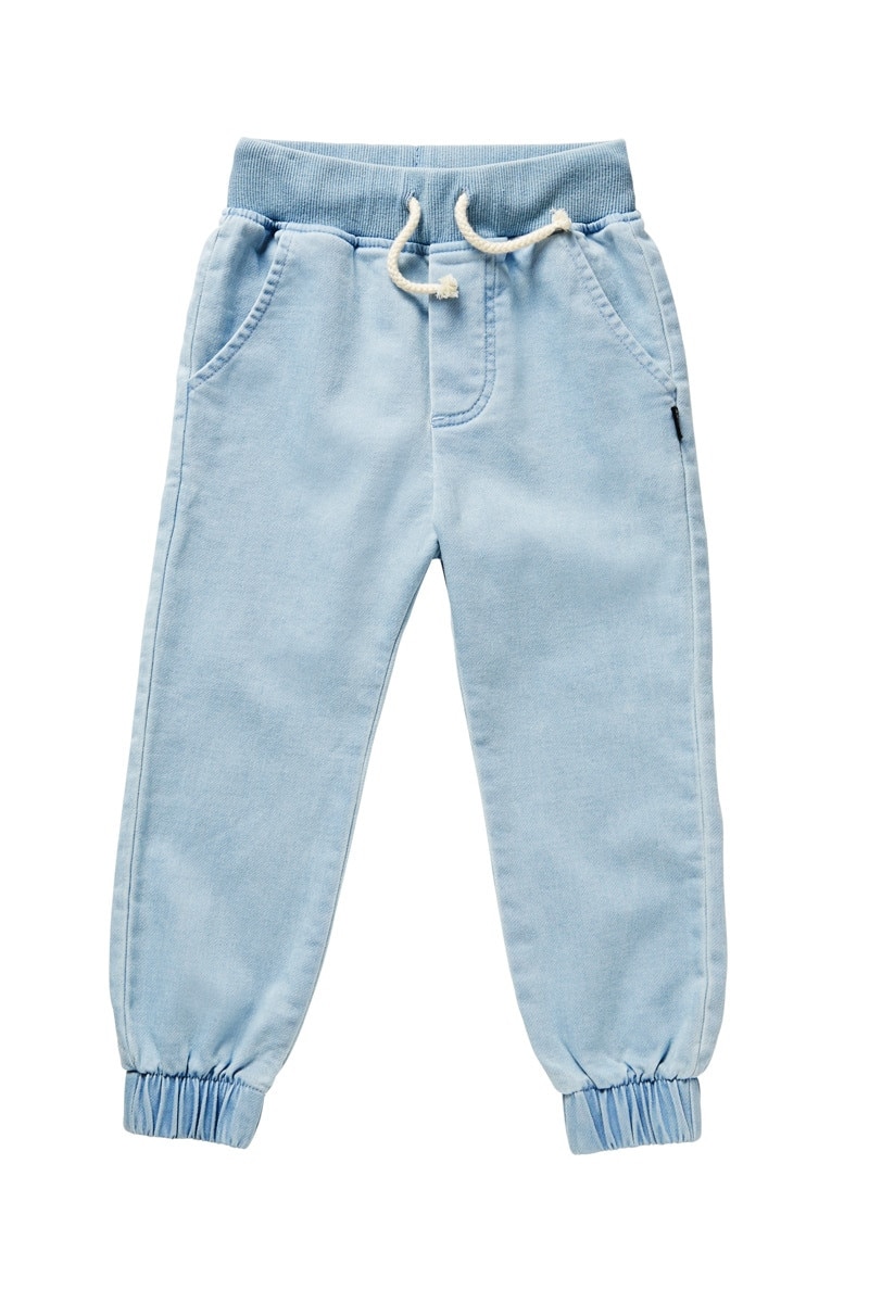 Buy Kidscool Little & Baby Boys/Girls Elastic Waist Colorful Ripped Denim  Pants Jeans Blue at Amazon.in
