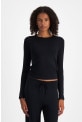 Sleep Modal Blend Rib Long Sleeve