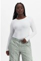 Long Sleeve Rib Tee