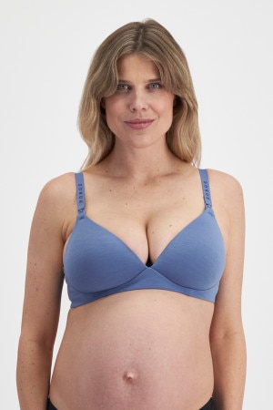 Bonds Women's Originals Maternity Wirefree Contour Bra - Light Purple -  Size 10B