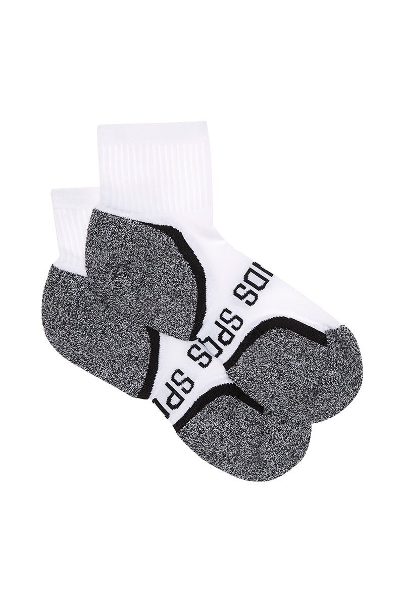 BONDS Mens Ultimate Comfort Quarter Crew Socks 2 Pack | SXV92N | White
