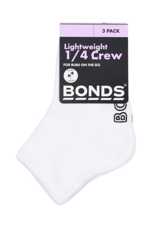 Baby Lightweight Quarter Crew 3 Pack