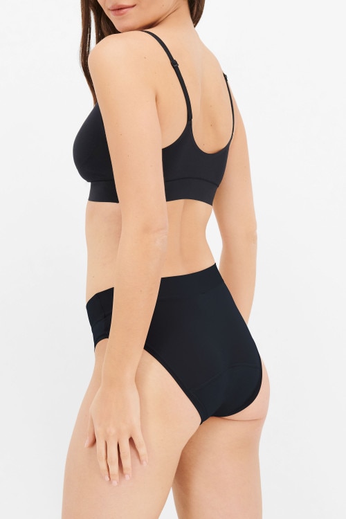 Bloody Comfy™ Microfibre Period Hi Bikini Moderate