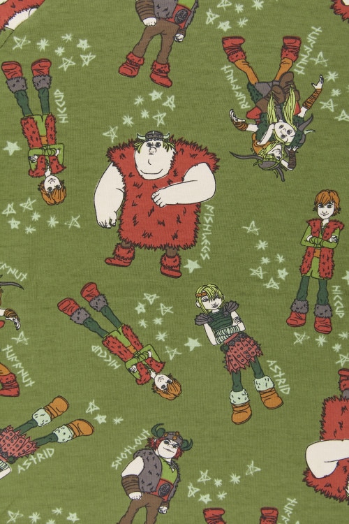 Bonds X How To Train Your Dragon Long Sleeve Sleep Set