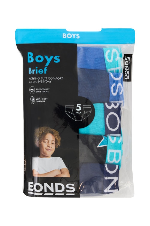 Boys Brief 5 Pack