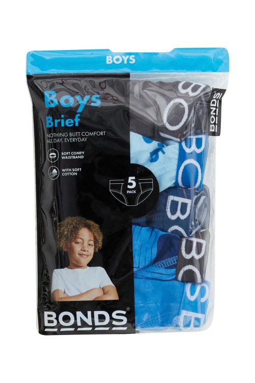 Boys Brief 5 Pack