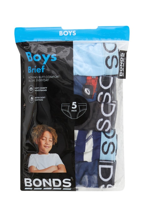 Boys Brief 5 Pack