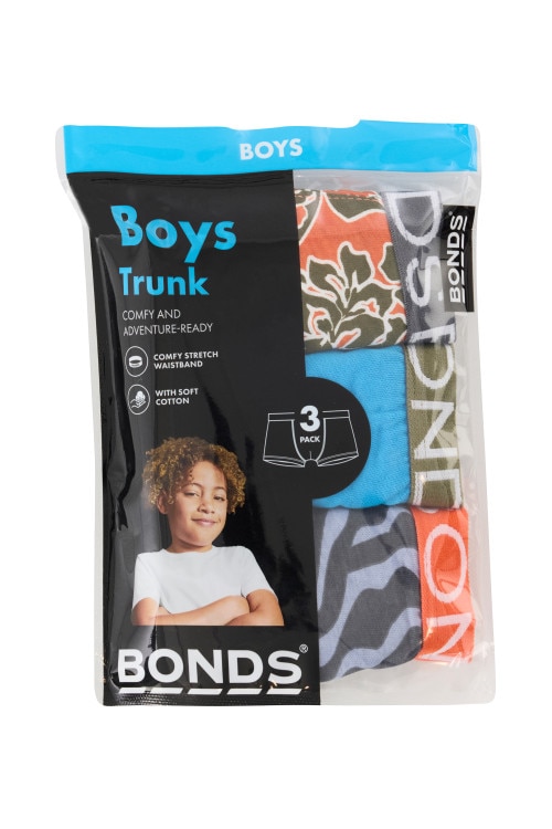 Boys Trunk 3 Pack