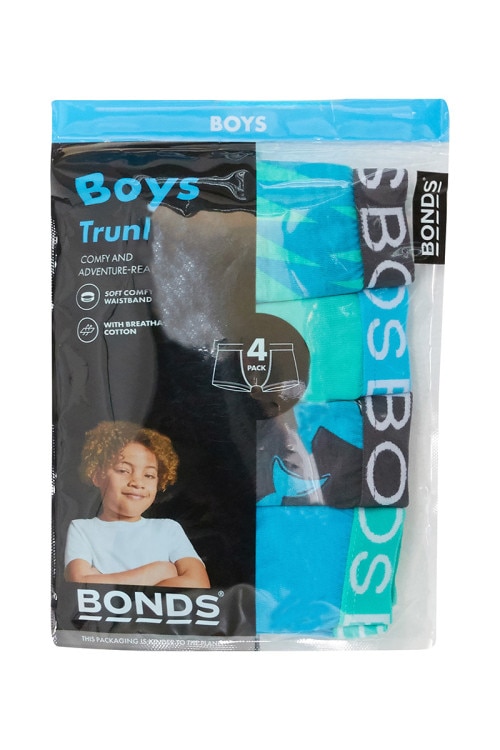 Boys Trunk 4 Pack