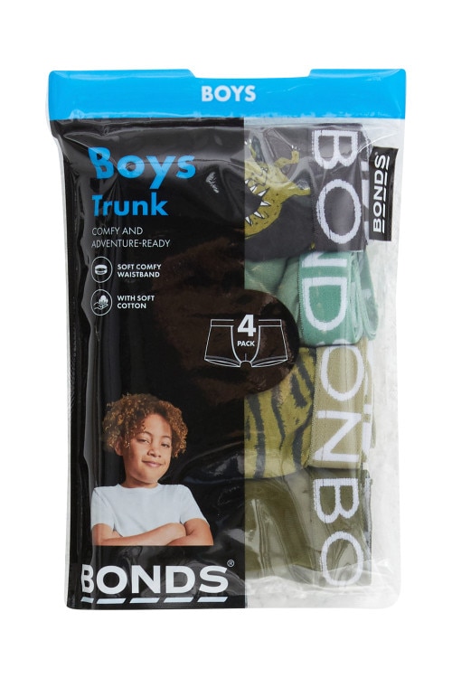 Boys Trunk 4 Pack