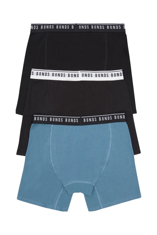 Cotton Stretch Trunk 3 Pack