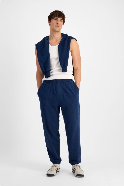 Denim Wash Sweats Jogger