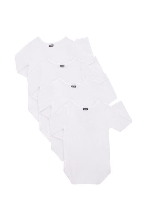 Everyday Long Sleeve Bodysuit 4 Pack
