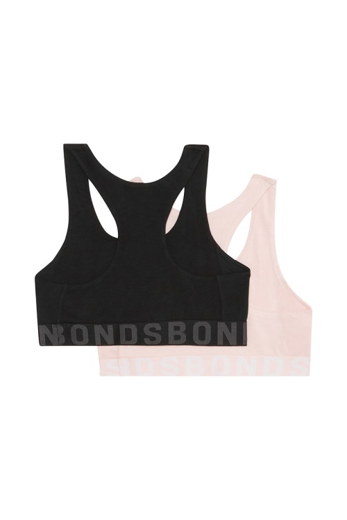 Girls Anti Chafe Crop 2 Pack