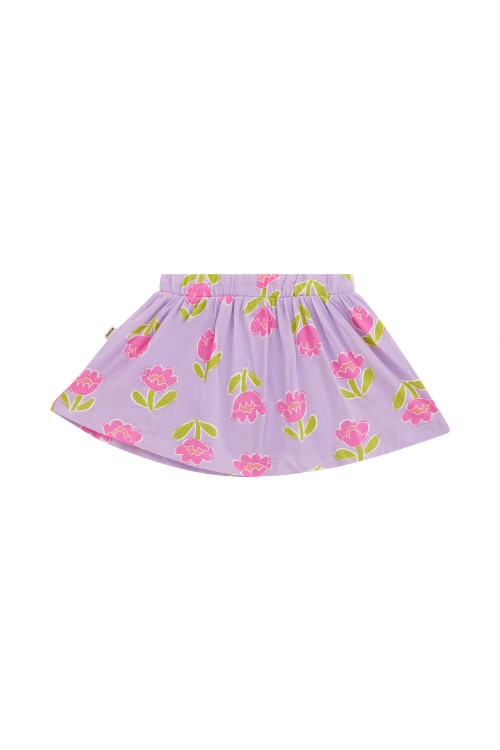 Girls Cotton Gathered Skort