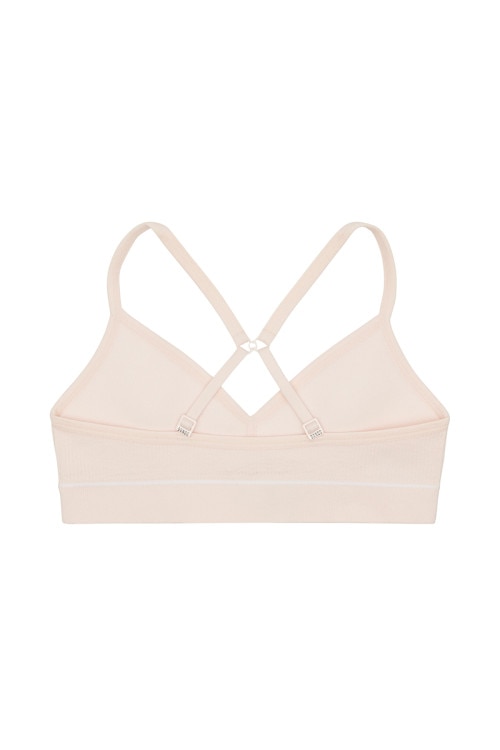 Girls Retro Rib&trade; Contour Crop