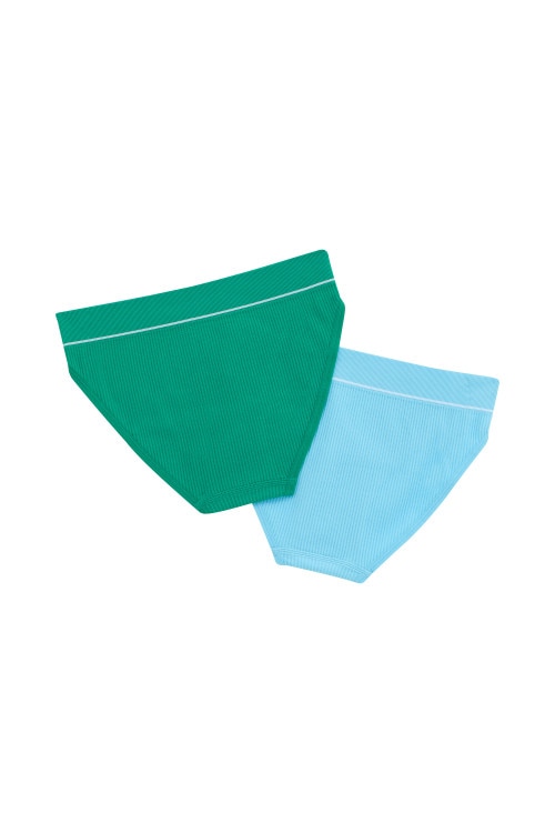 Girls Retro Rib™ Bikini 2 Pack