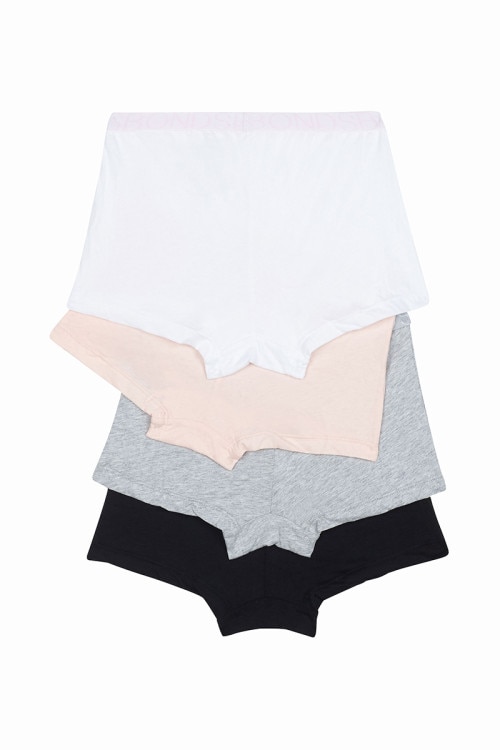 Girls Shortie 4 Pack