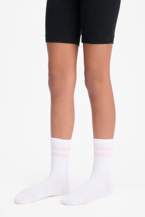 Kids Rib Crew Socks 3 Pack