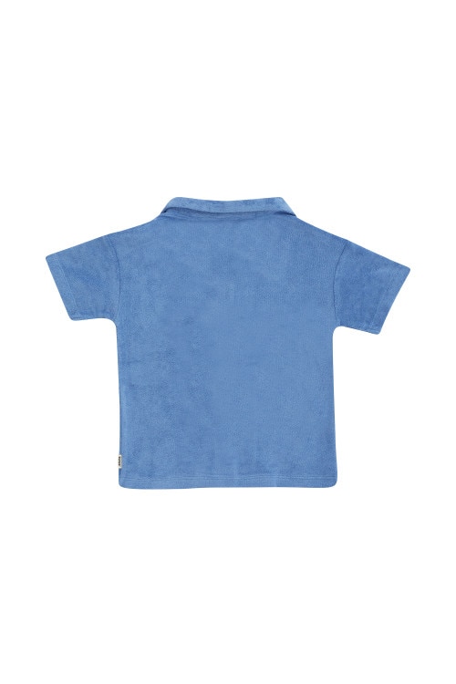 Kids Terry Toweling Short Sleeve Shirt