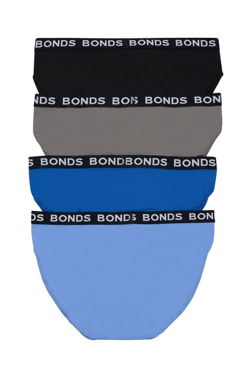 Men's Hipster Briefs 4 Pack