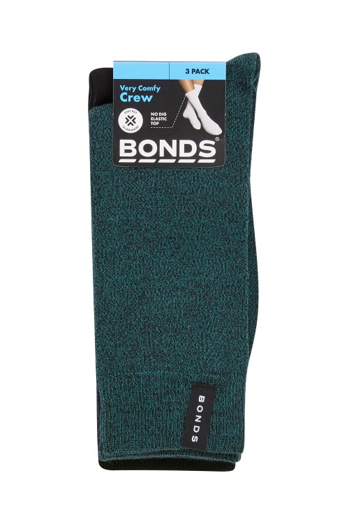 Mens Everyday Crew Socks 3 Pack