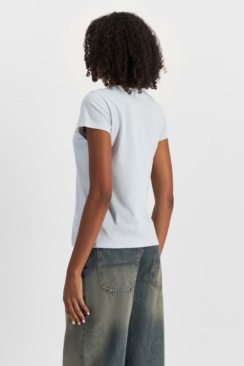 Midweight V Neck Tee