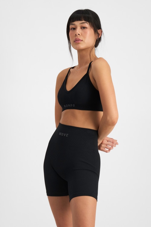 Move Rib Seamless Crop