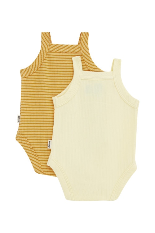 Newbies Rib Singlet Suit 2 Pack