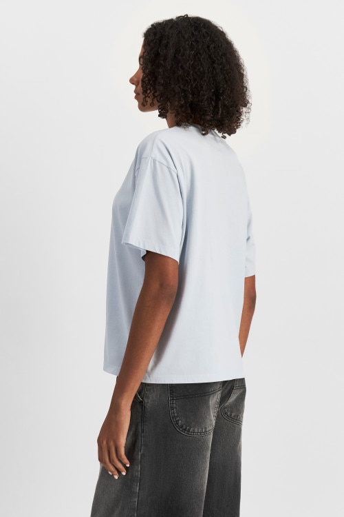 Relaxed Midweight Crew Tee