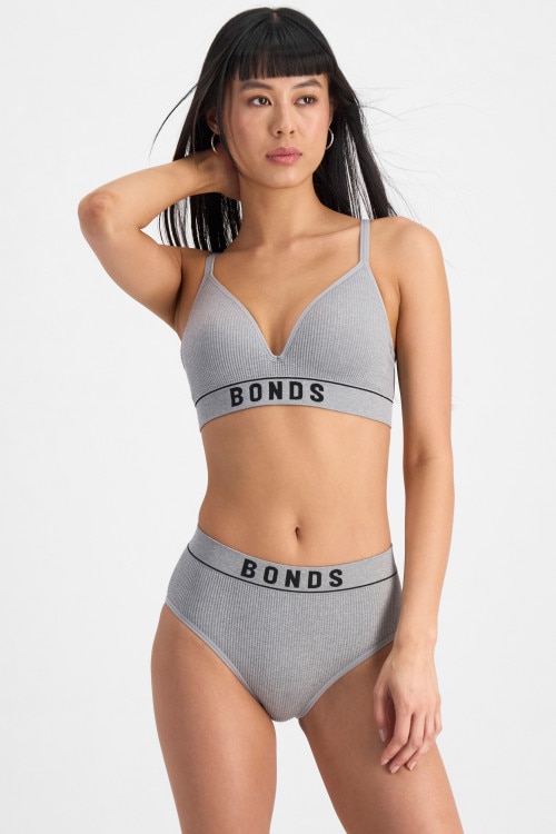 Retro Rib&trade; Seamless Wirefree Bra