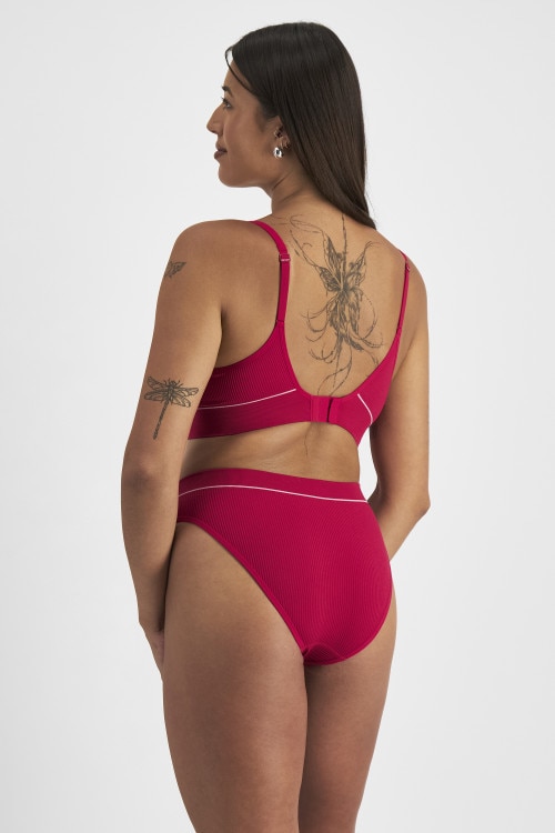 Retro Rib Wirefree Lift Bra