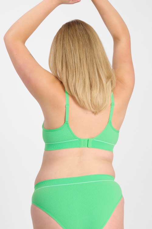 Retro Rib™ Seamless Wirefree Bra