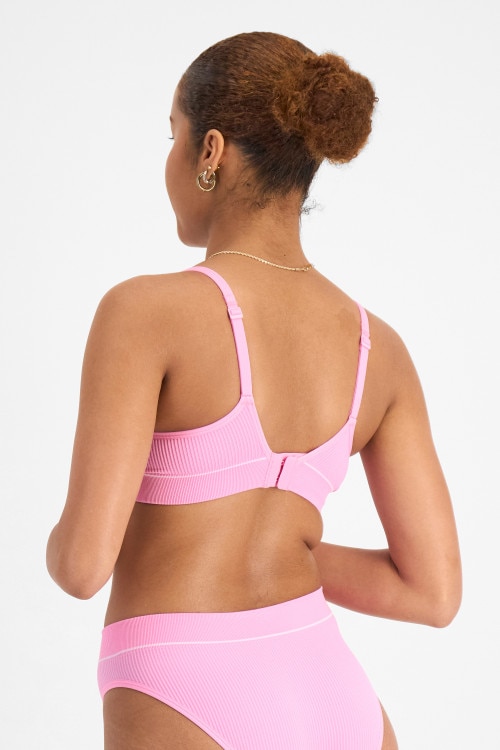 Retro Rib™ Seamless Wirefree Bra