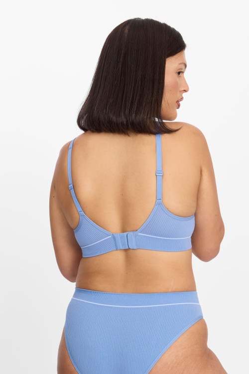 Retro Rib™ Seamless Wirefree Bra