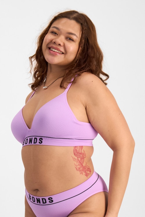 Retro Rib™ Seamless Wirefree Bra