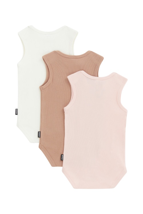 Essentials Rib Singletsuit 3 Pack